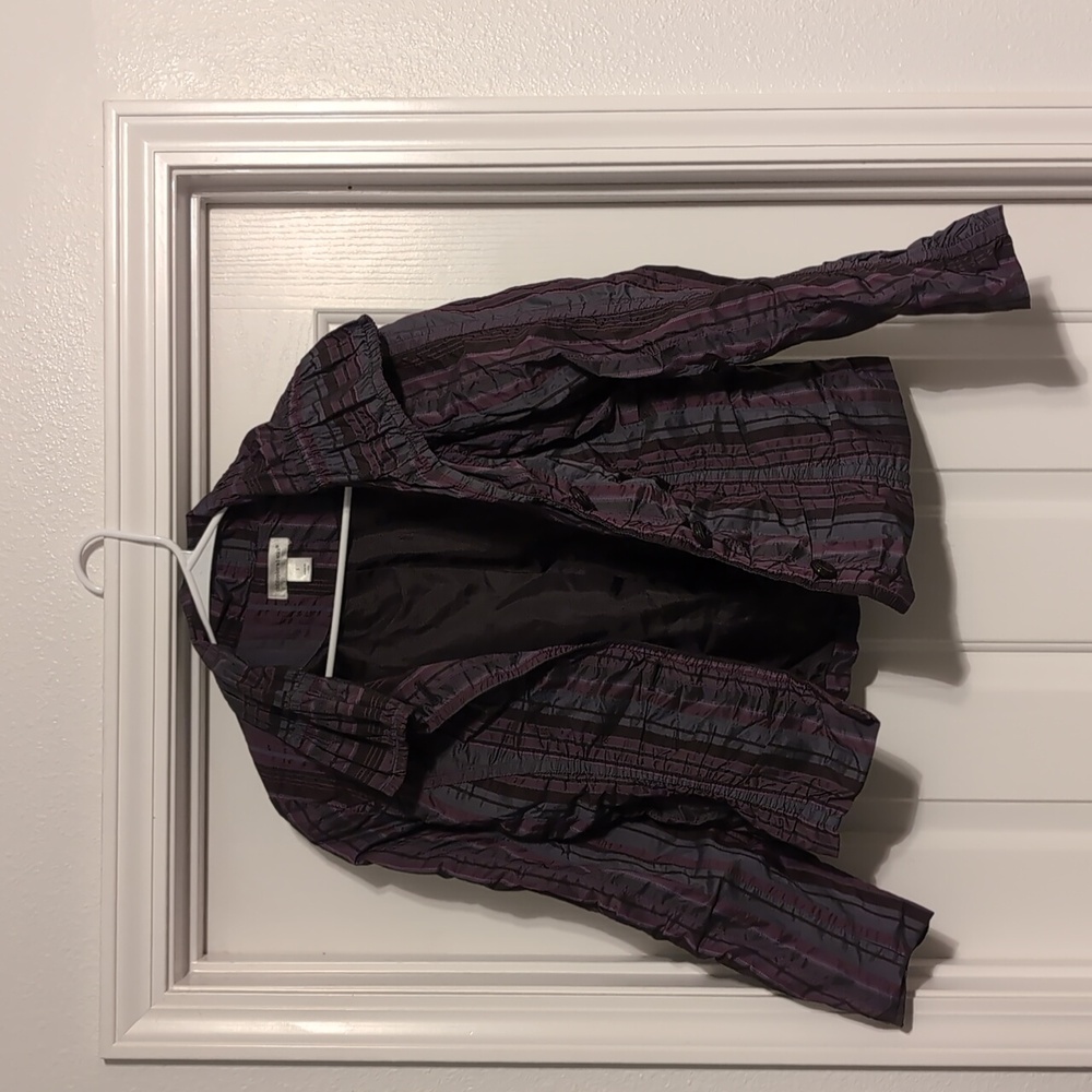 christopher & banks, Size S, Purple Striped
